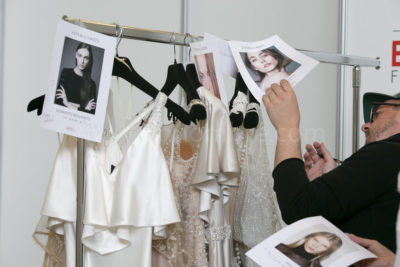Barcelona Bridal Week backstage and catwalk photos by sinnombre