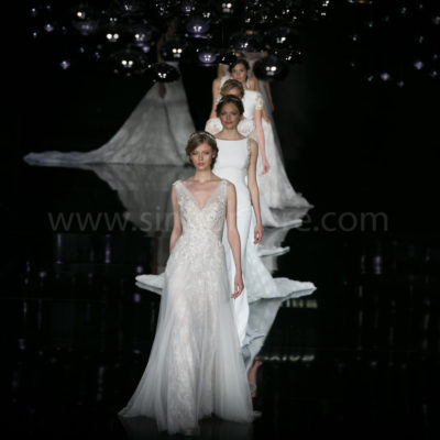 Desfile de Pronovias durante la Barcelona Bridal Fashion Week